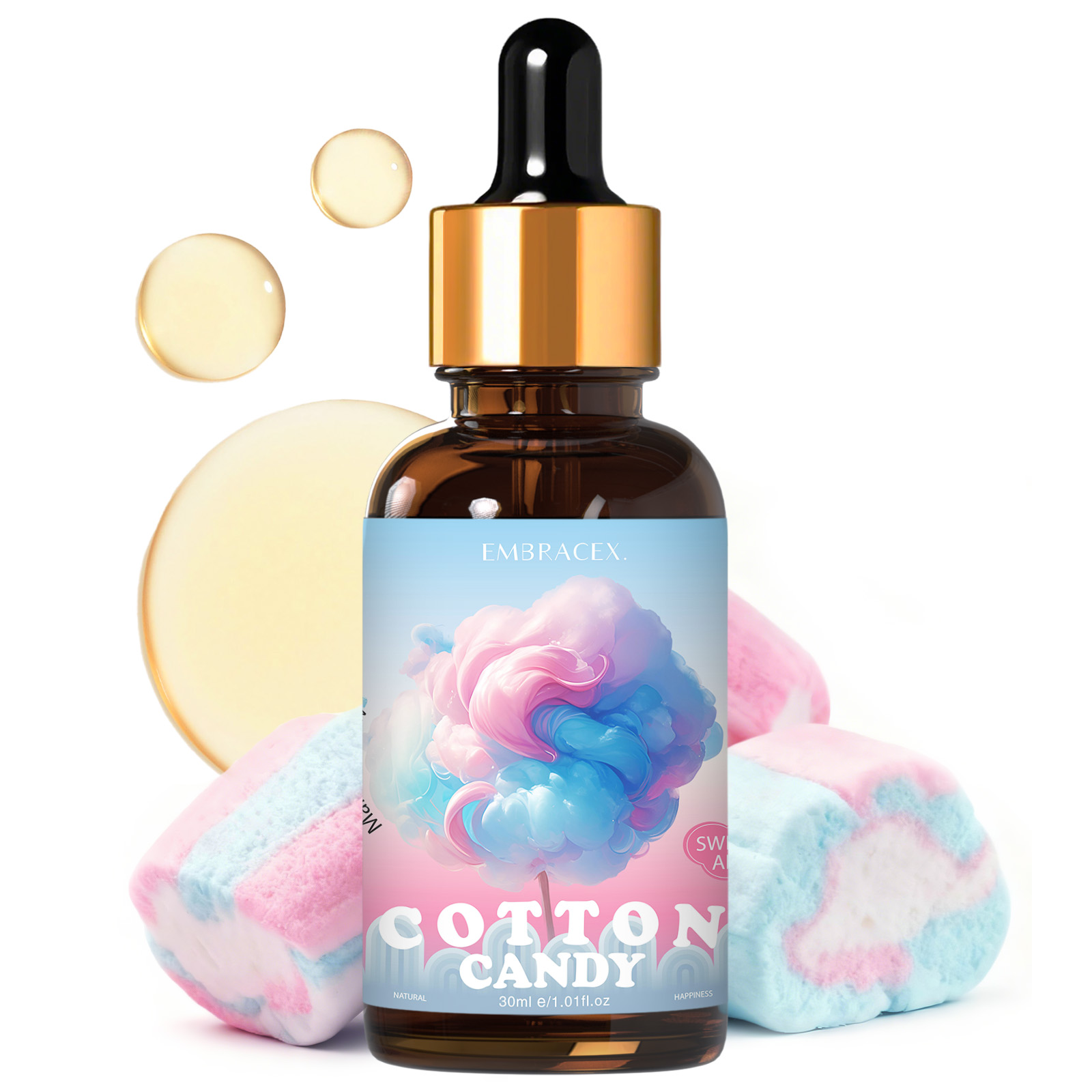 Candle Supplies Fragrance Oil - زيت عطري بنكهة حلوى القطن 30