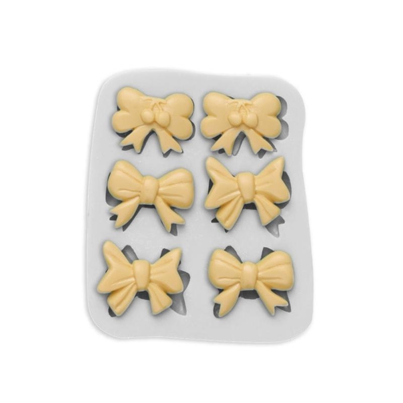 Candle Supplies For Sale - روزيت قالب سيليكون قالب الحرف Bowknots