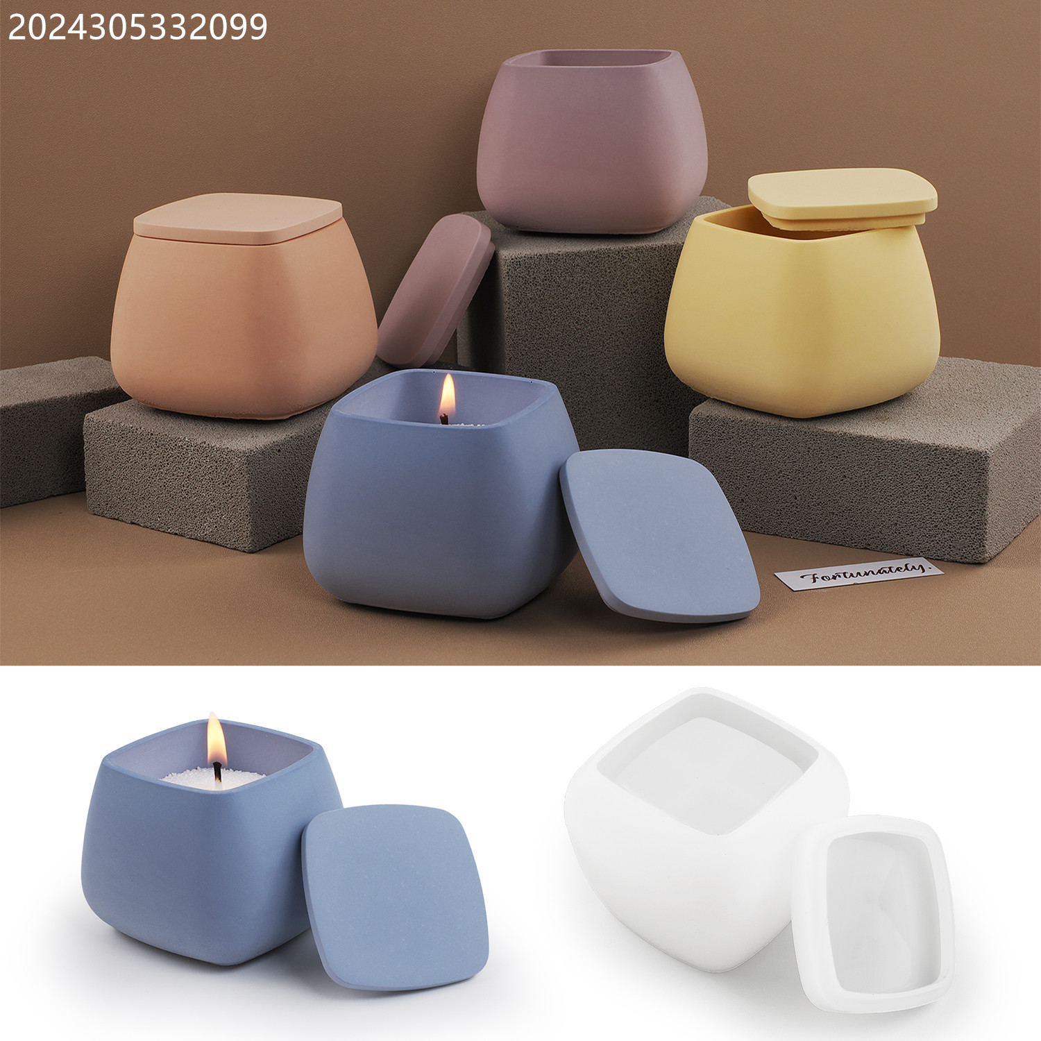 قالب سيليكون لصنع أكواب الشموع - مراجعة Candle Supplies Jars وسعره