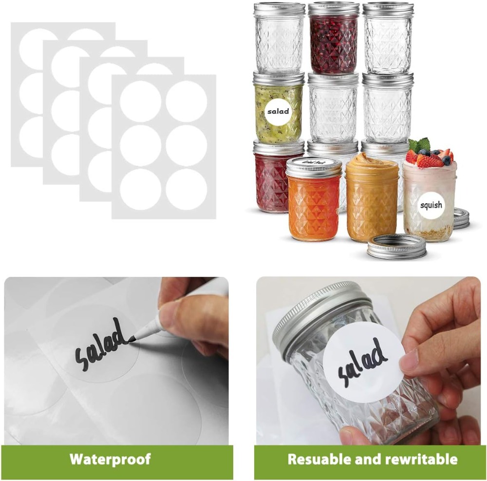 عبوة من 24 برطمان ماسون سعة 8  - مراجعة Mason Jar 8Oz وسعره