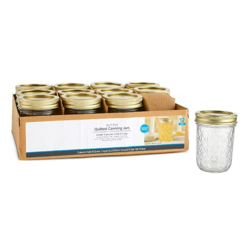 برطمانات ماسون سعة 8 أونصات، ب - مراجعة Mason Jar 8Oz وسعره