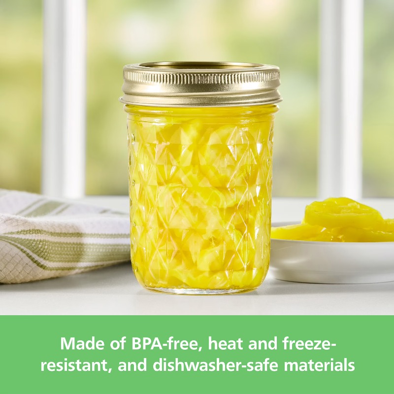 برطمانات ماسون سعة 8 أونصات، ب - مراجعة Mason Jar 8Oz وسعره