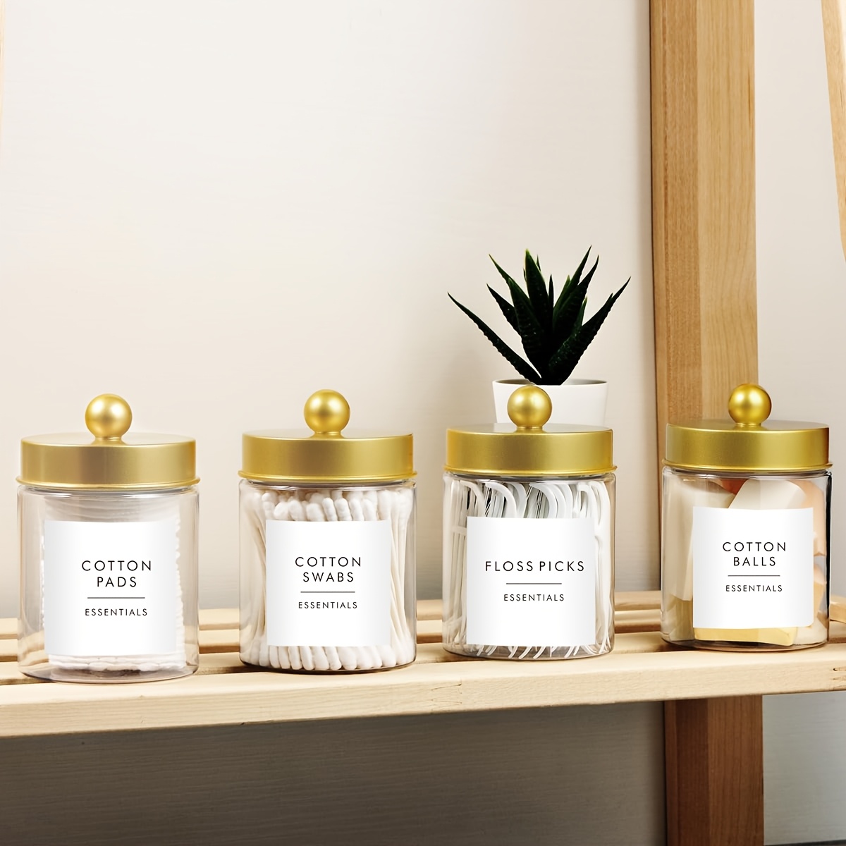 حامل موزع أعواد القطن - عبوات  - مراجعة Mason Jar 8Oz وسعره
