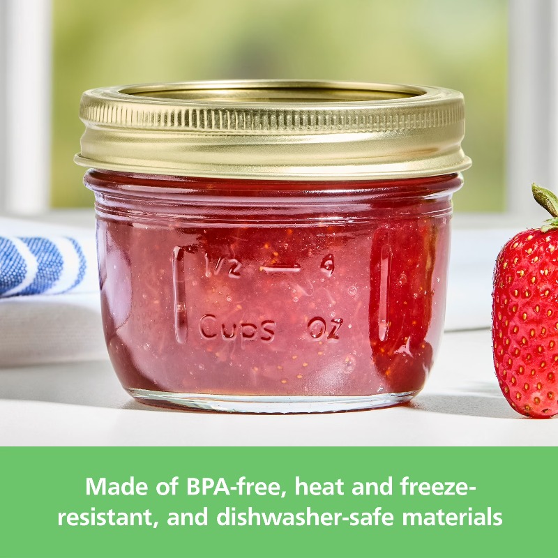 برطمانات ماسون سعة 8 أونصات، ب - مراجعة Mason Jar 8Oz وسعره