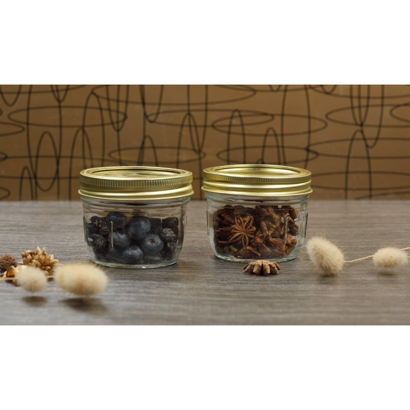 برطمانات ماسون سعة 8 أونصات، ب - مراجعة Mason Jar 8Oz وسعره