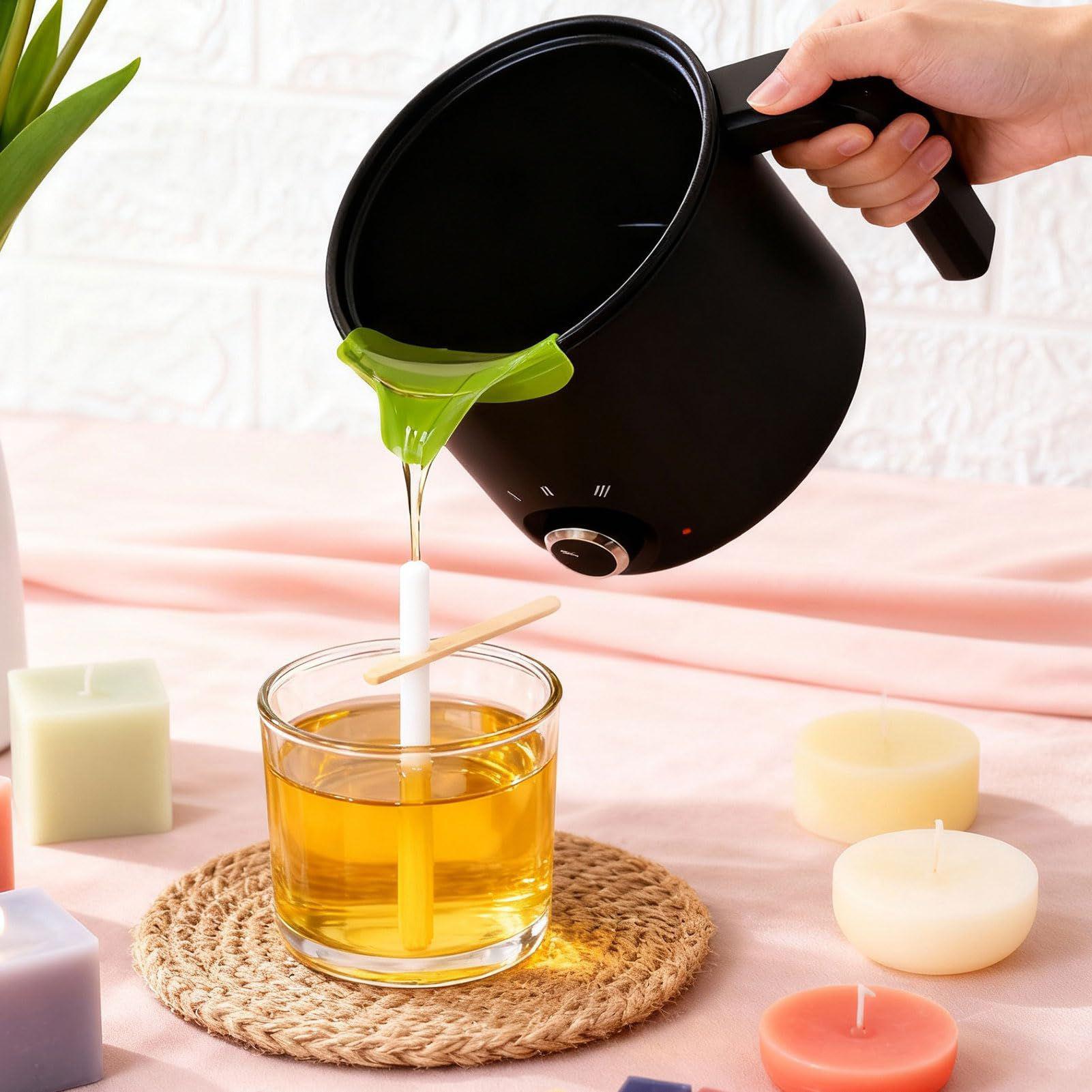 وعاء كهربائي لصهر شمع الشموع س - مراجعة Wax Melting Pot وسعره