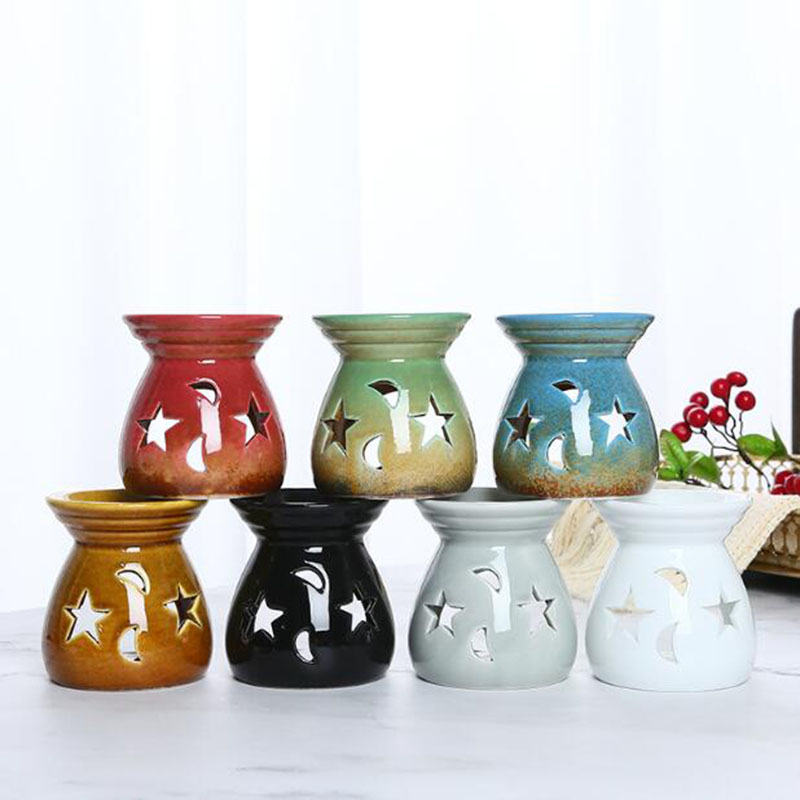 فرن التحول الخزف جوفاء نجمة ال - مراجعة Candle Supplies Fragrance Oil وسعره