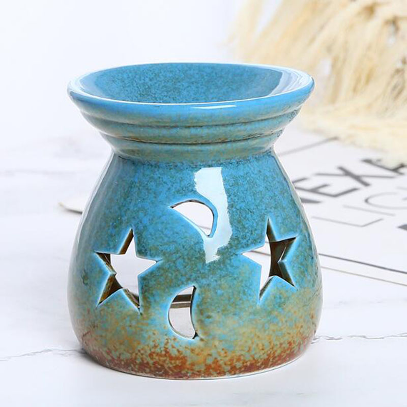 فرن التحول الخزف جوفاء نجمة ال - مراجعة Candle Supplies Fragrance Oil وسعره